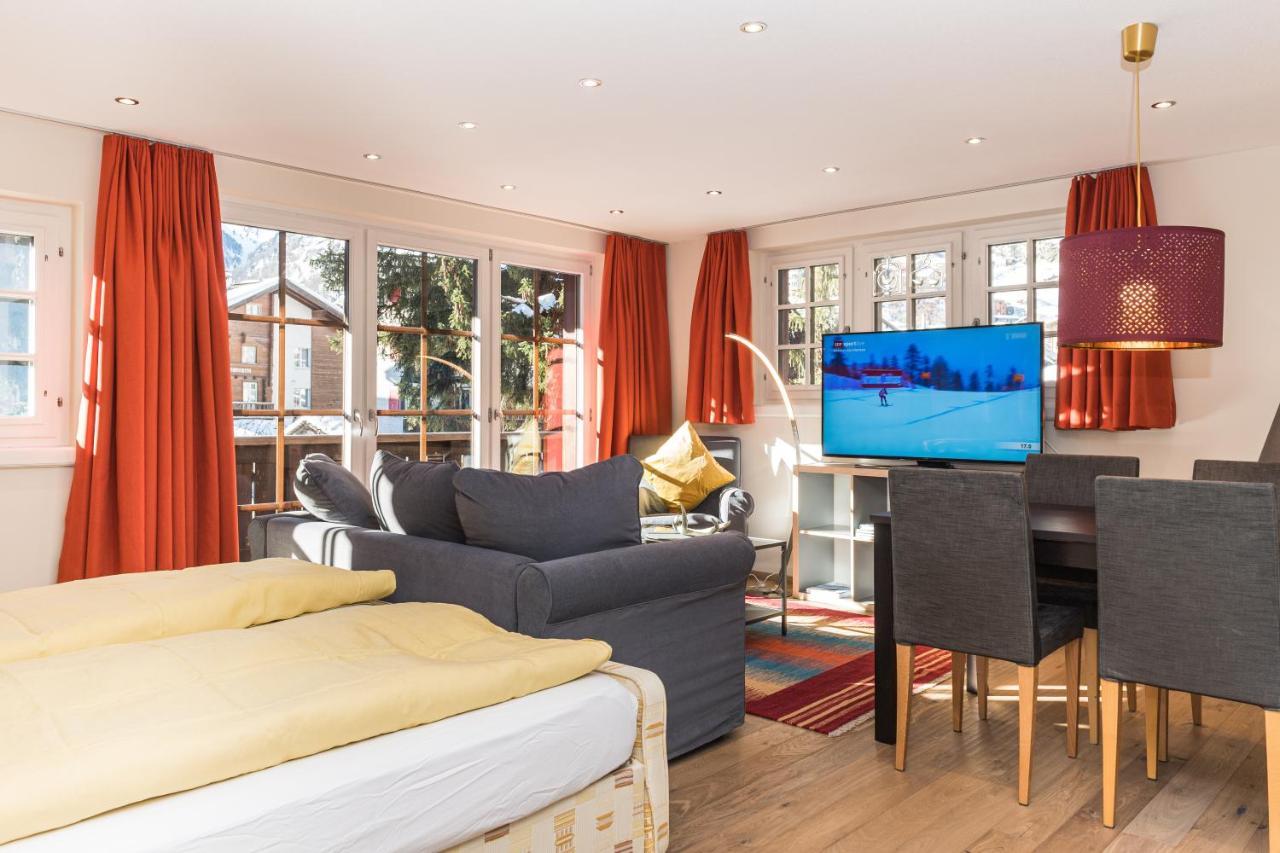Village Apartment With Matterhorn View Zermatt Exterior photo