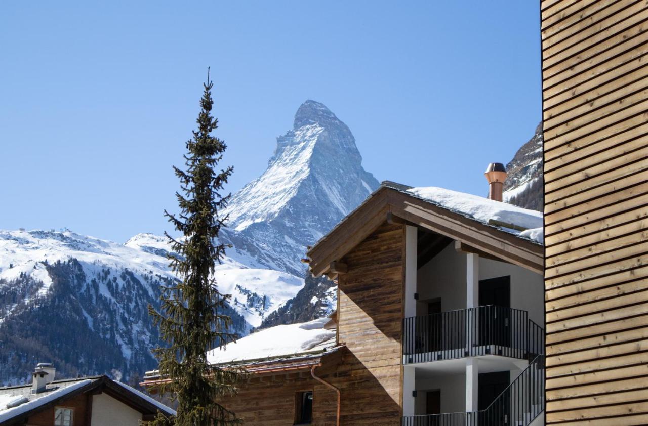 Village Apartment With Matterhorn View Zermatt Exterior photo